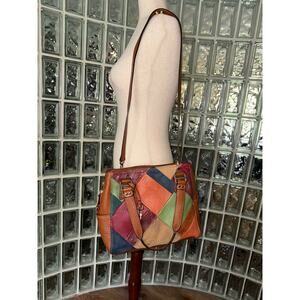 FOSSIL vintage boho purse